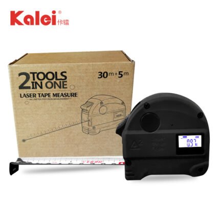 Convenient 40m 2-in-1 Laser Measuring Tape - A