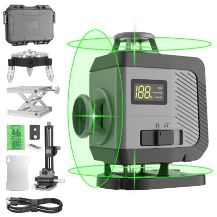 360° Window Rotatable Type-C Charging Laser Level D